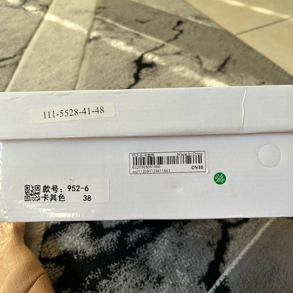 Patent Croc-Embossed Knee Boots in Nude - Women's Fashion Boots - Picture 4 of 4